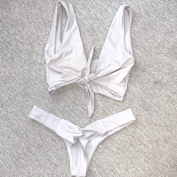 Montce Other - Montce bikini Kim top uno bottom white small